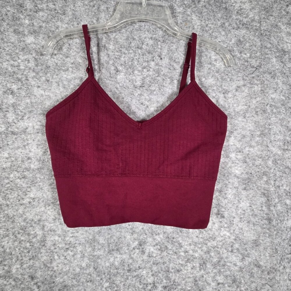 Set Active Women's Two-Piece Workout Outfit Maroon Size S